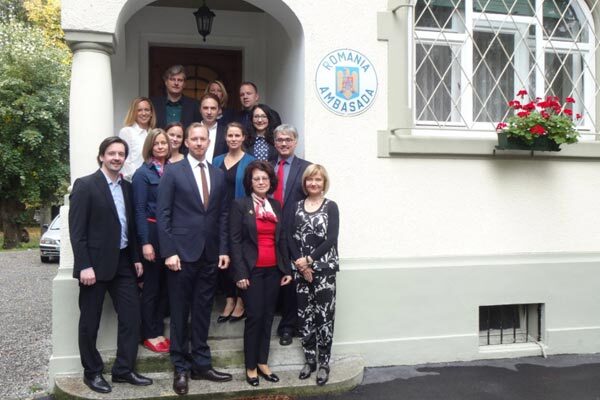 Empfang bei der <strong>Rumänischen Botschaft, Bern</strong>
